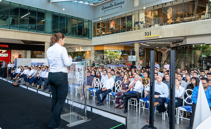 Vista del sistema de gobernanza de Torre Universal
